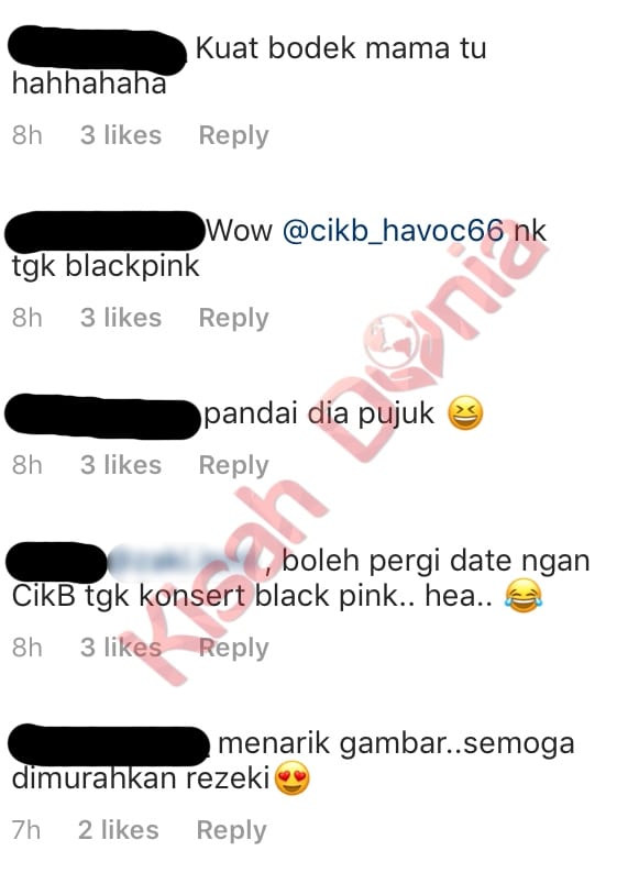 [VIDEO] Aksi Cik B Bodek DS Vida Pergi Konsert BlackPink Buat Netizen Terhibur