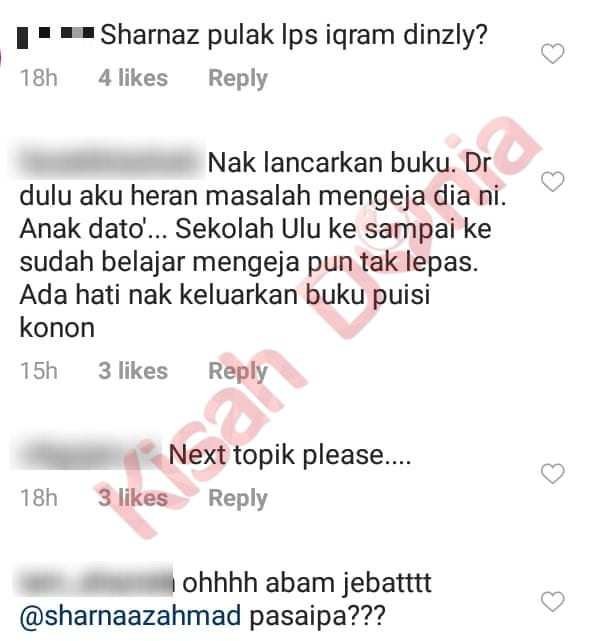 Makin Bosan Dengan Status Sedih Sharnaaz, Ramai Syak Gimik Terbit Buku Puisi