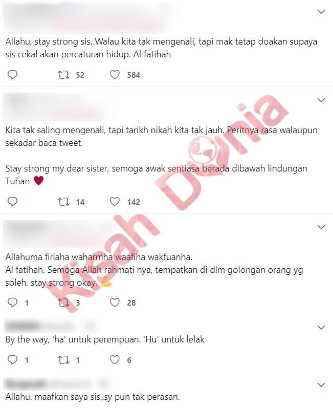 “Tunggu Saya Di Syurga…”- Genap 6 Bulan Berkahwin, Suami Sudah Dijemput ilahi