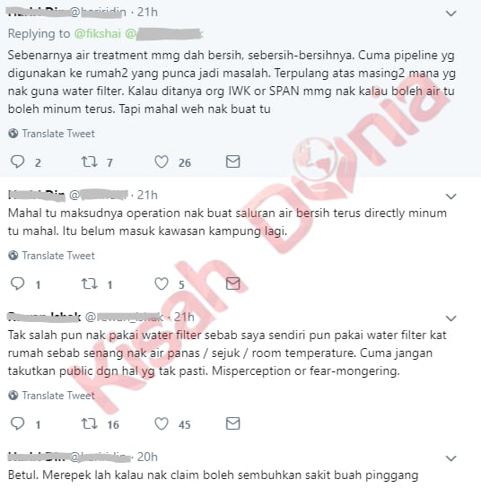 Suka Hati Overclaim, Perlekeh Air Paip – Jurujual Penapis Air ‘Dicuci’ Kaw Kaw