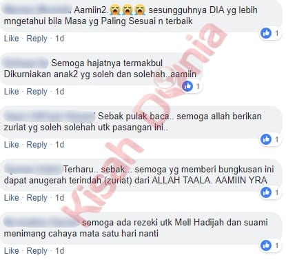 4 Tahun Belum Peroleh Zuriat, Wanita Ini Beri Sedekah Yang Amat Menjentik Hati