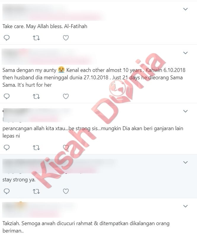 “Tunggu Saya Di Syurga…”- Genap 6 Bulan Berkahwin, Suami Sudah Dijemput ilahi