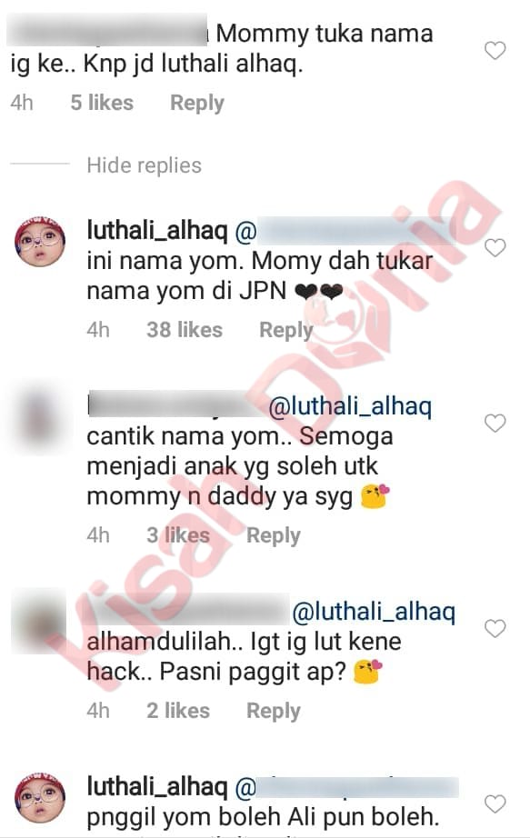 Tiada Lagi Qayyum Aliffshah! Tukar Nama Baru Luth Ali Al Haq, Ibu Yom Dipersoal