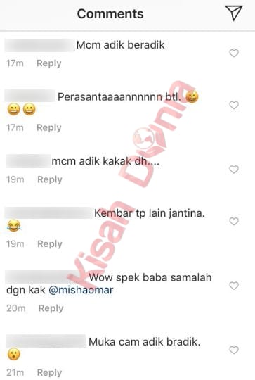 Macam Adik-Beradik! Swafoto Ajak Shiro & Misha Omar Curi Tumpuan