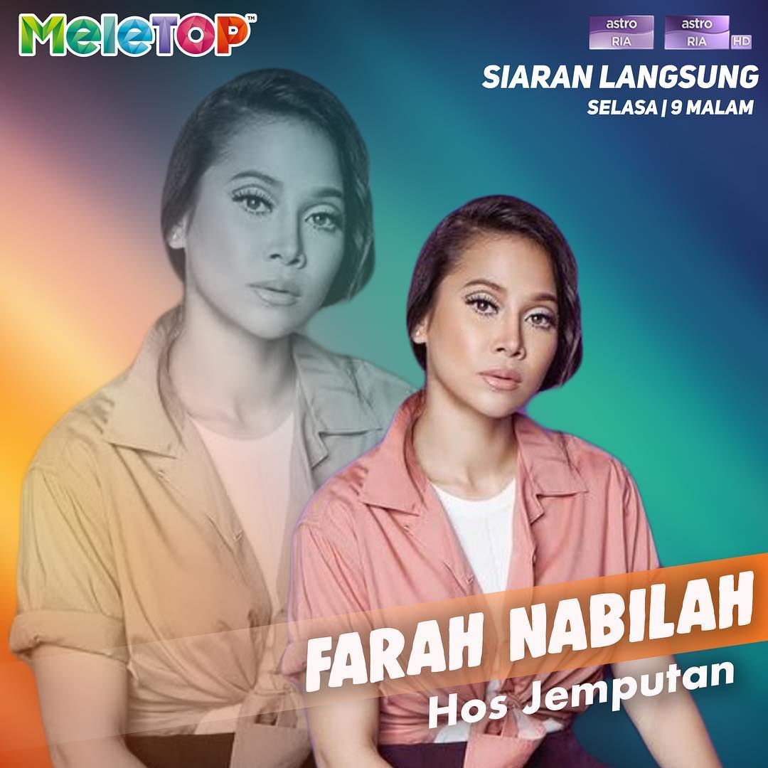 “Syok Sendiri Je” – Jadi Hos Di Meletop, Farah Nabilah Dikritik Netizen