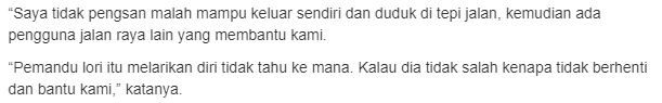 “Bukan Salah Kami”- Lelaki Putus Tangan Bertembung Lori Dedah Kejadian Sebenar