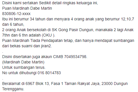 “Lapar 3 Hari Tak Makan..” – Kisah Sedih Keluarga Muallaf Tarik Perhatian UAI