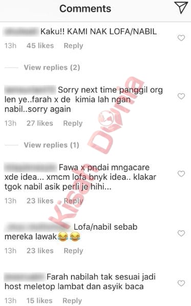 “Syok Sendiri Je” – Jadi Hos Di Meletop, Farah Nabilah Dikritik Netizen