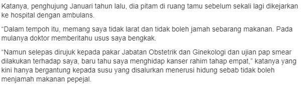 Doktor Jangka Hayat Lagi 5 Tahun, Tapi Saya Harap Allah Tak Ambil Nyawa Sebab..