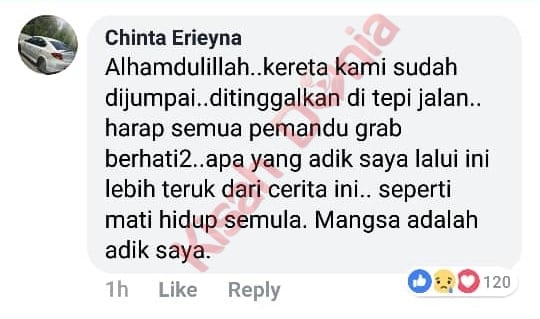 Penyamun Belasah & Ugut Letak Dad4h, Kakak Pemandu Grab Dedah Kisah Sebenar!