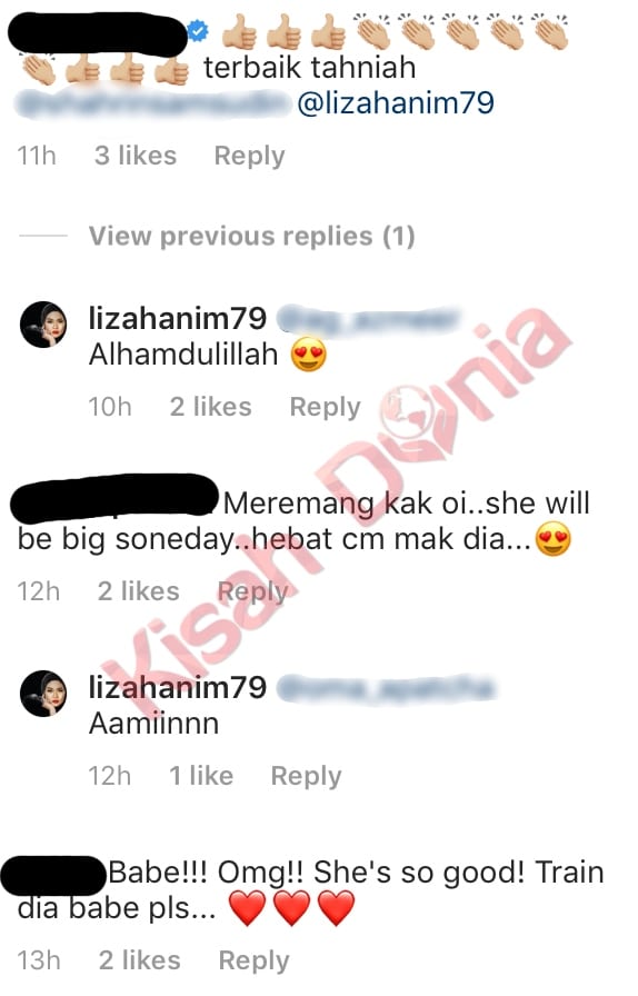 [VIDEO] Warisi Bakat Ibu, Nyanyian Anak Liza Hanim Kagumkan Netizen