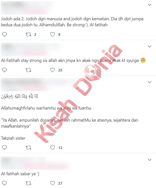 “Tunggu Saya Di Syurga…”- Genap 6 Bulan Berkahwin, Suami Sudah Dijemput ilahi