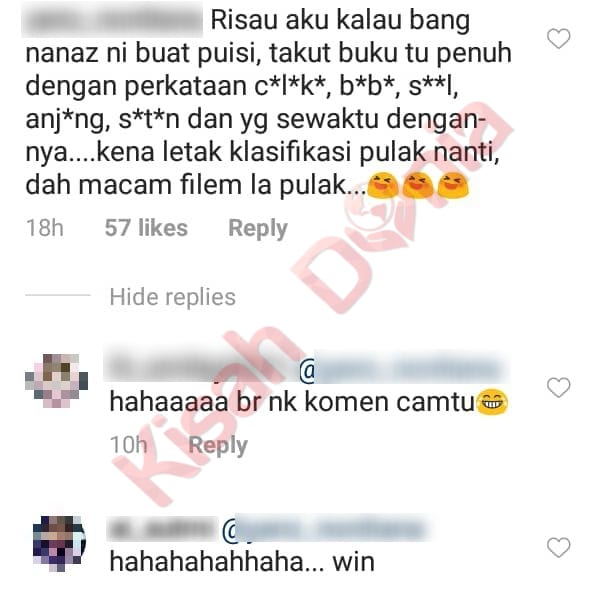 Makin Bosan Dengan Status Sedih Sharnaaz, Ramai Syak Gimik Terbit Buku Puisi