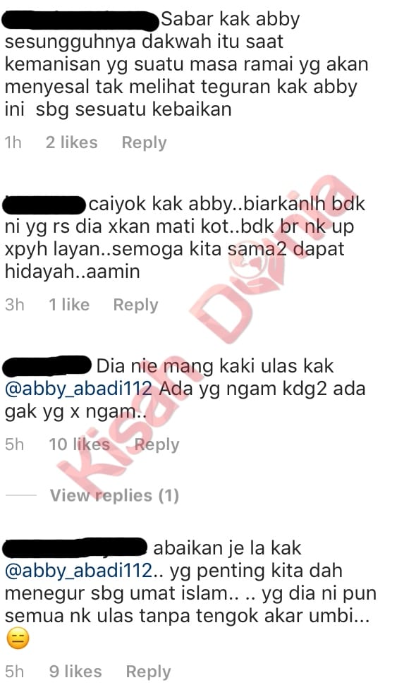 “Dakwah Hebat Tapi…” – Isu BlackPink, Abby Abadi Balas Pedas Teguran Caprice