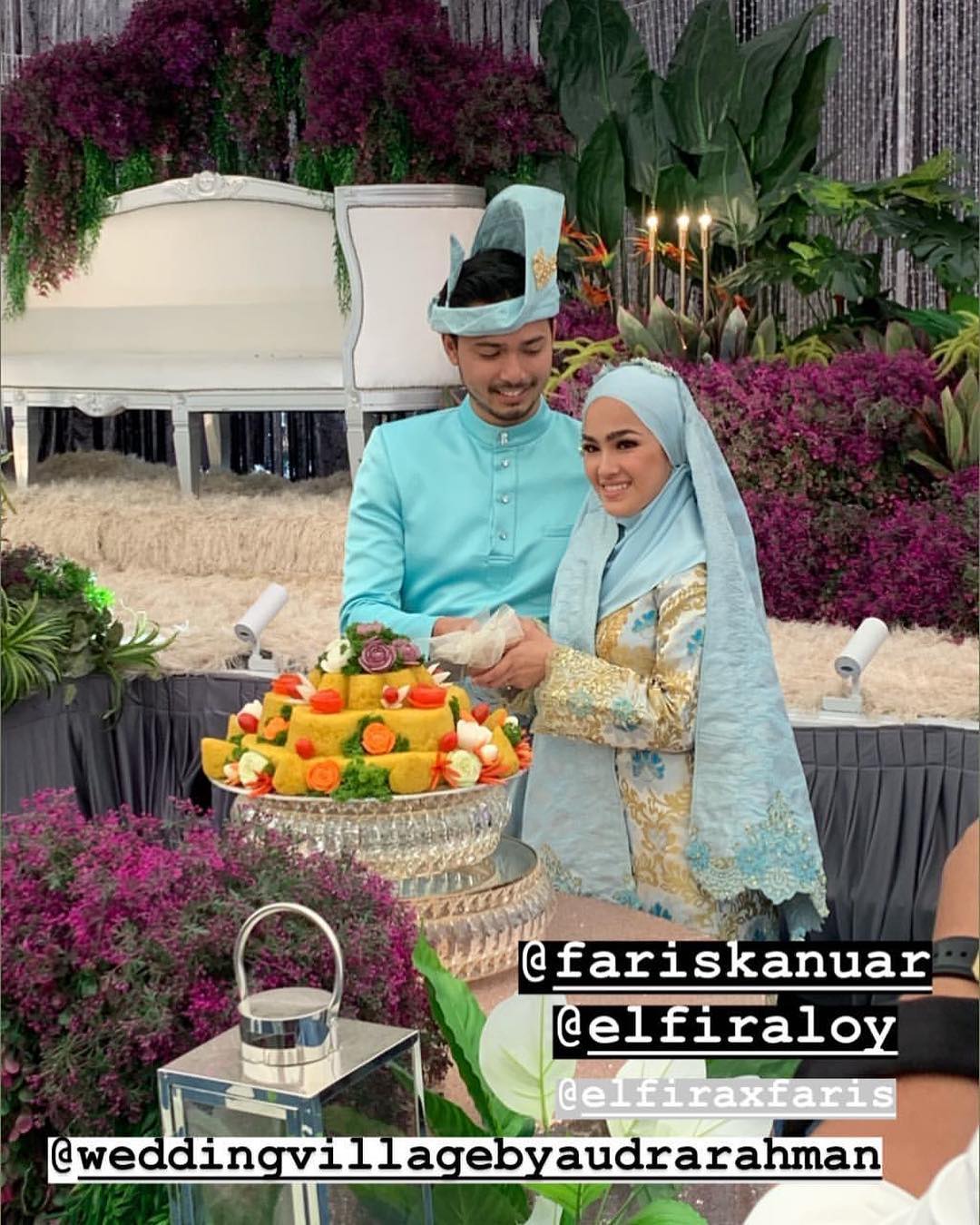 [FOTO] Resepsi Ke-4 Elfira Loy & Faris Berjalan Lancar, Kini Di Melaka!