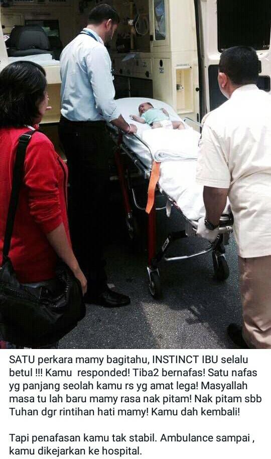 “Mana Kamu ‘Pergi’ Selama 20 Minit…?”-Ibu Kongsi Detik Anak M4ti Hidup Semula