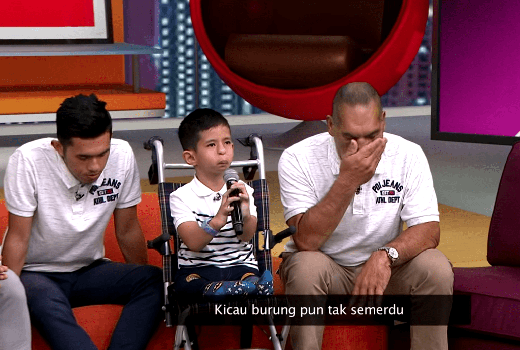 [VIDEO] “Keluar Air Mata Jantan Aku” – Viral Anak Syurga Menyanyi, Ini Kisahnya