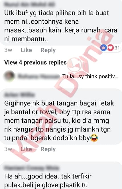 Anak Meragam Bila Tak Dibelai, Ibu Ini Cipta ‘Tangan Ajaib’ & Terbukti Berkesan