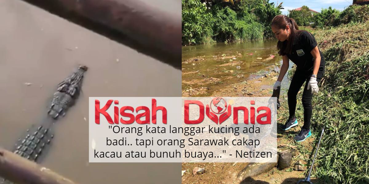 Tular Penampakkan Buaya Di Sungai Sarawak, Ini Amaran Keras Maya Karin! 5