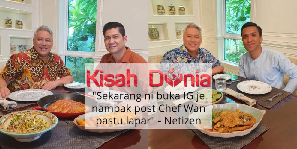 Galak Kongsi Menu Lazat Di IG, Datuk Chef Wan Buat Ramai 