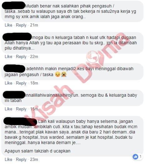 [VIDEO] Bayi 4 Bulan M4ut, Penjaga Terkilan Sikap Pengasuh Lambat Maklumkan ?