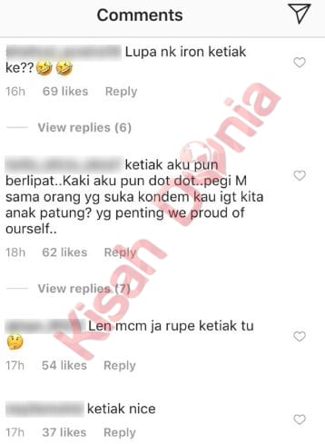 “Lupa Nak Iron Ke?” – Foto Sharifah Sakinah Di IG Jadi Bahan Lawak Netizen