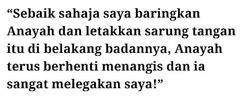 Anak Meragam Bila Tak Dibelai, Ibu Ini Cipta ‘Tangan Ajaib’ & Terbukti Berkesan