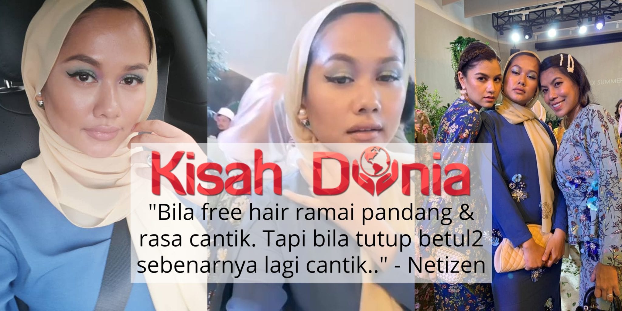 [VIDEO] Trend Tudung Nampak Rambut, Lisa Surihani Pertahankan Liyana Jasmay! 5