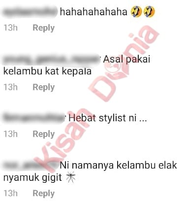 [FOTO] “Tercabar Lofa..” – ‘Guni Bawang’ Kaka Azraff Jadi Bahan Lawak Netizen