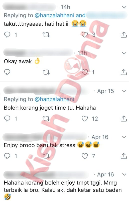 “Bila Bosan Kerja..”- Selamba Main TikTok, Hiburan Pencuci Bangunan Bikin Seram