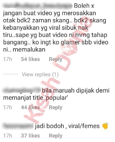 [VIDEO] “Buat Malu Je..”- Jijik & Meluat, Remaja Dikecam Buat ‘H0rny Challenge’