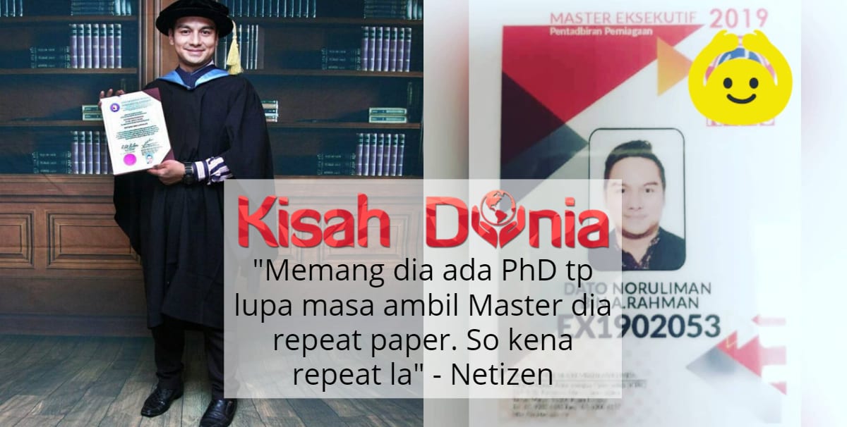 Lepas Dah Dapat PhD, Dato Dr Boy Iman 'U-Turn' Sambung Master Pula! 13