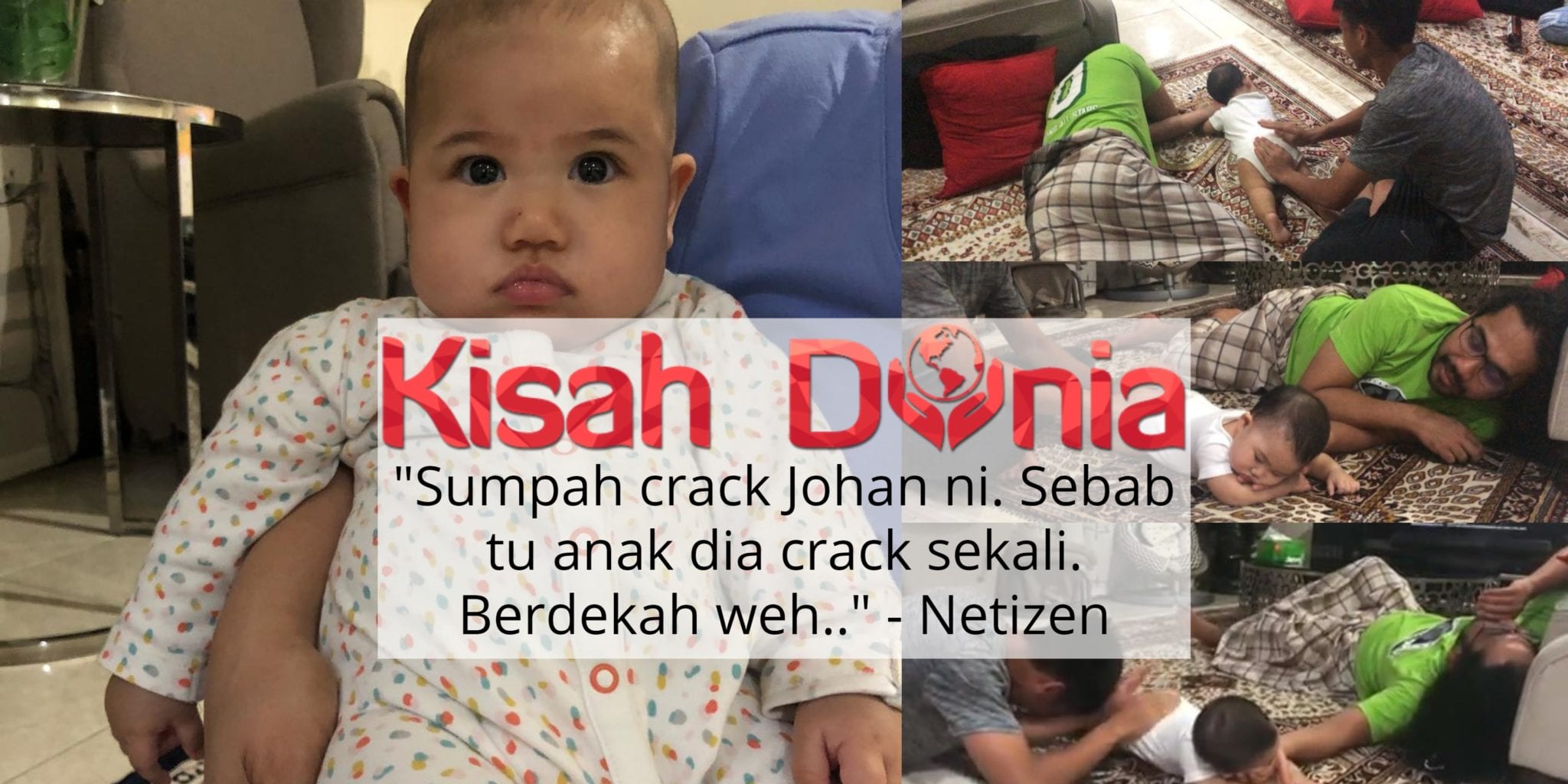 [VIDEO] "Ingat Anak Aku Drum?" - BuIi Baby Tidur, Ini Reaksi Ozlynn Pada Johan! 7