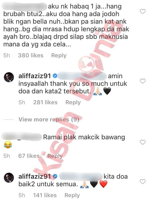 Dah Buka Komen Di IG, Netizen Sembur Aliff Aziz Dengan Nasihat Makan Dalam!