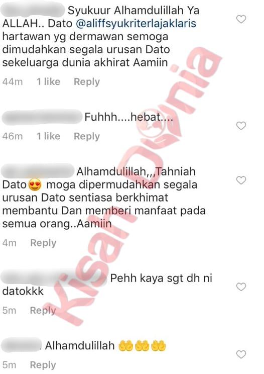 Agih Zakat RM1.2 Juta Kepada Orang Susah, Dato’ Aliff Syukri Dipuji Ramai