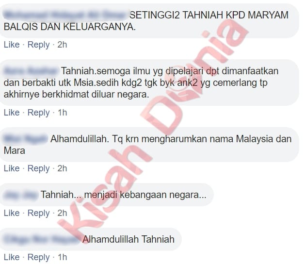 Raih ‘4 Flat’ Di Universiti Amerika Syarikat, Maryam Harumkan Nama Malaysia!