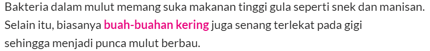 Mulut Berbau Bukan Sebab Malas Gosok Gigi, Tapi Tak Sangka Ini Puncanya!