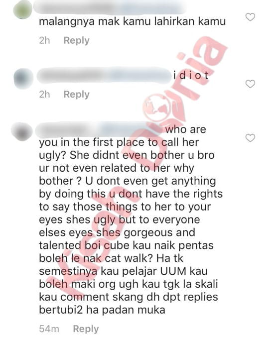 “Born To Be Ugly” – Hina Haneesya Hanee, Netizen ‘Basuh’ Komen Lelaki Bawang