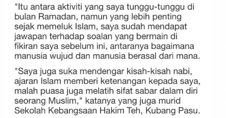 5 Pagi Kejut Anak Mualaf Sahur, Ibu Bapa Cina Ini Teruja Sedia Keperluan Anak