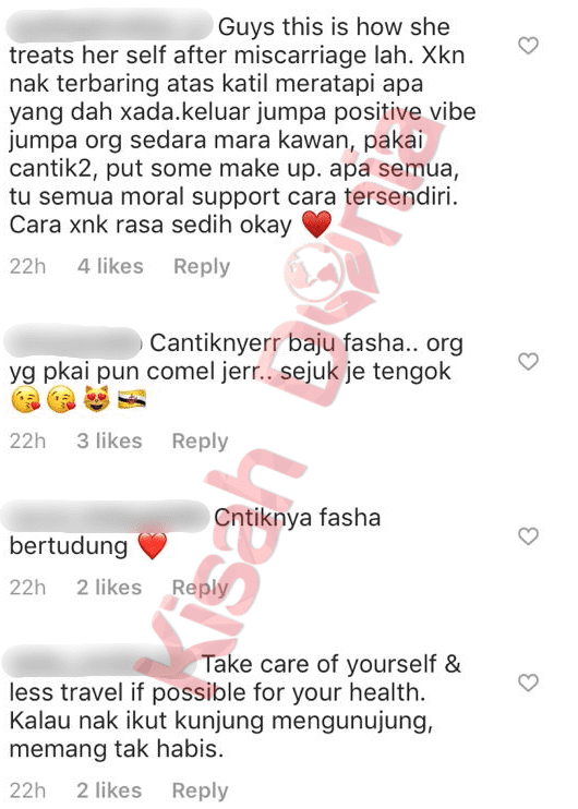 Baru Seminggu Gugur Dah Jalan Beraya, Fasha Sandha Ditegur Tak Jaga Pantang