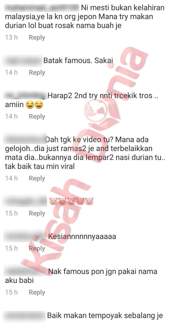 Dikecam Teruk Lepas Makan Durian Tak Senonoh, Ini Respon Selamba Nabil Mahir!