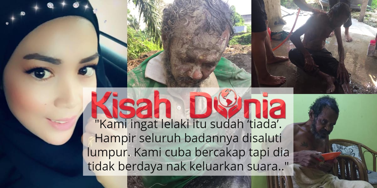 4 Hari Tenggelam Dalam Lumpur, Pak Cik Tua Ini Ditemui Lemah Oleh Peniaga Gerai 7