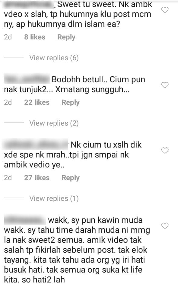 Pernah Viral Kahwin Muda, Suami Isteri Dikecam Asyik Main TikTok Di Tempat Awam