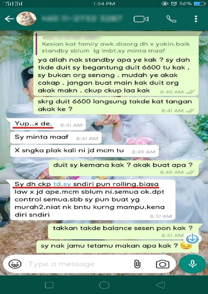 Anak Sedara Nak Kahwin Tapi Duit RM6600 Habis Kena SongIap, Semua Sebab Dia!