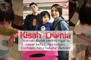 [VIDEO] Anaqi Beria Minum 'Air Durian' Sendiri, Tapi Part Tuang Air Tu Lawak! 35