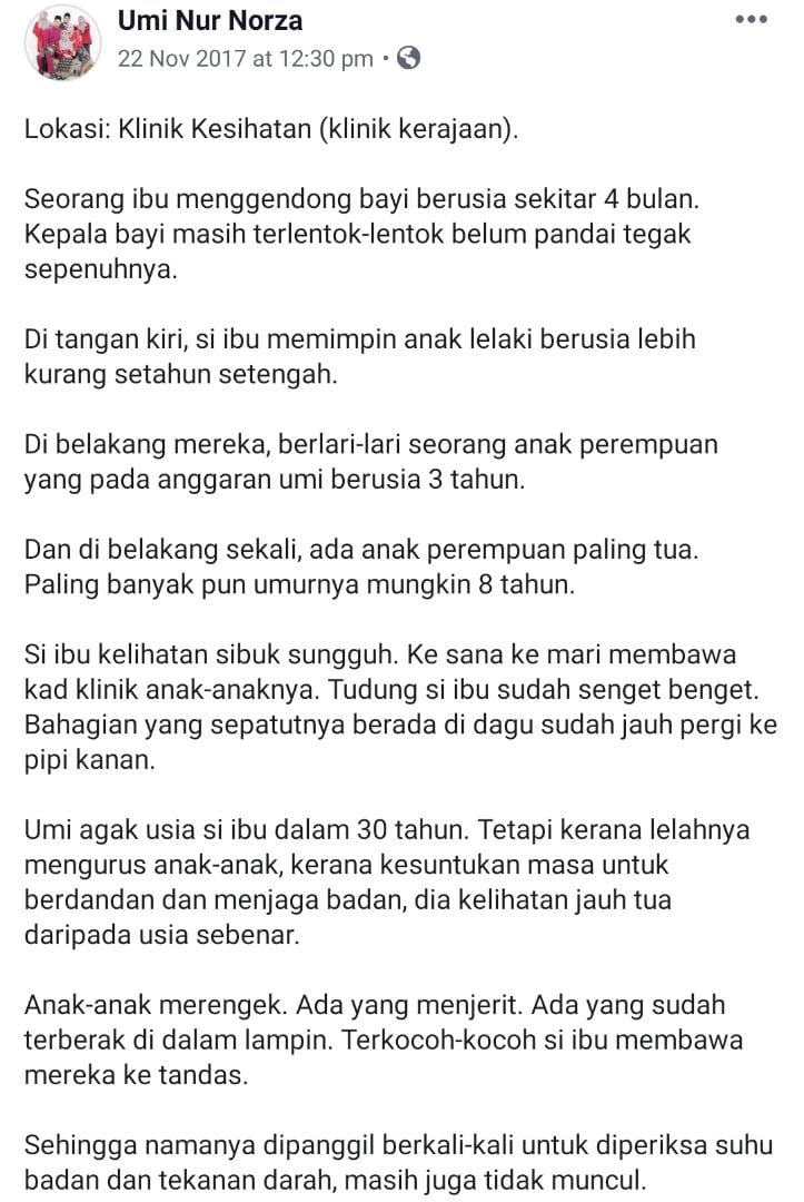 “Ibu Gigih Bawa Anak Ke Klinik, Ayah Sedap Dalam Kereta” – Isu Ini Cetus Geram!