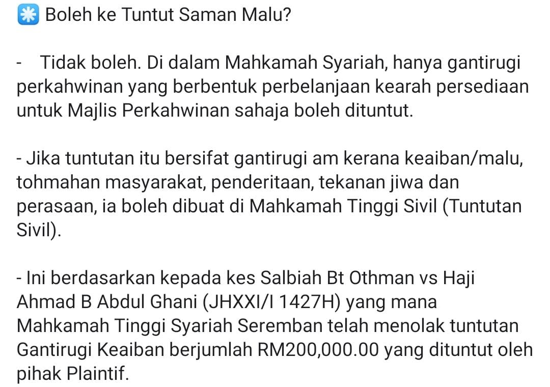 Isu Putus Tunang, Peguam Dedah Rupanya Ada ‘Benda’ Yang Boleh Dituntut Aishah!