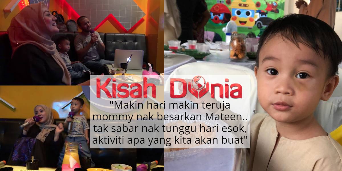 Tiada Kek & Parti.. Yana Samsudin & Suami Sambut Birthday Anak Dengan Karoke 6