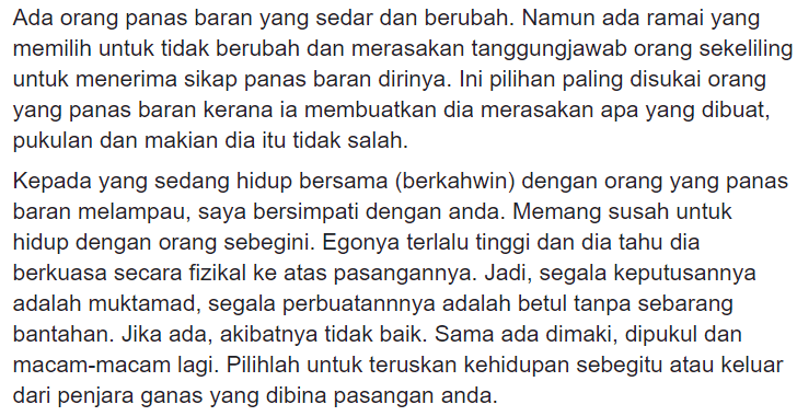 Awas! Sila Semak 13 Tanda Ini Jika Partner Anda Seorang Yang Panas Baran