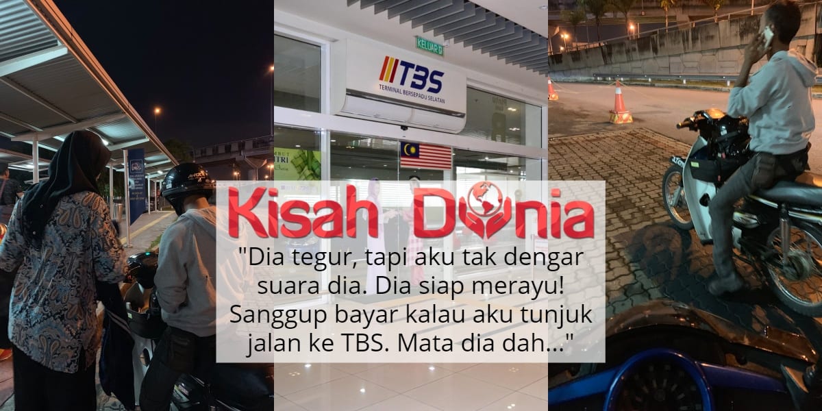 Balik Kerja Lewat Malam & Ada Lelaki Tegur Minta Tunjuk Jalan Ke TBS, Rupanya.. 16